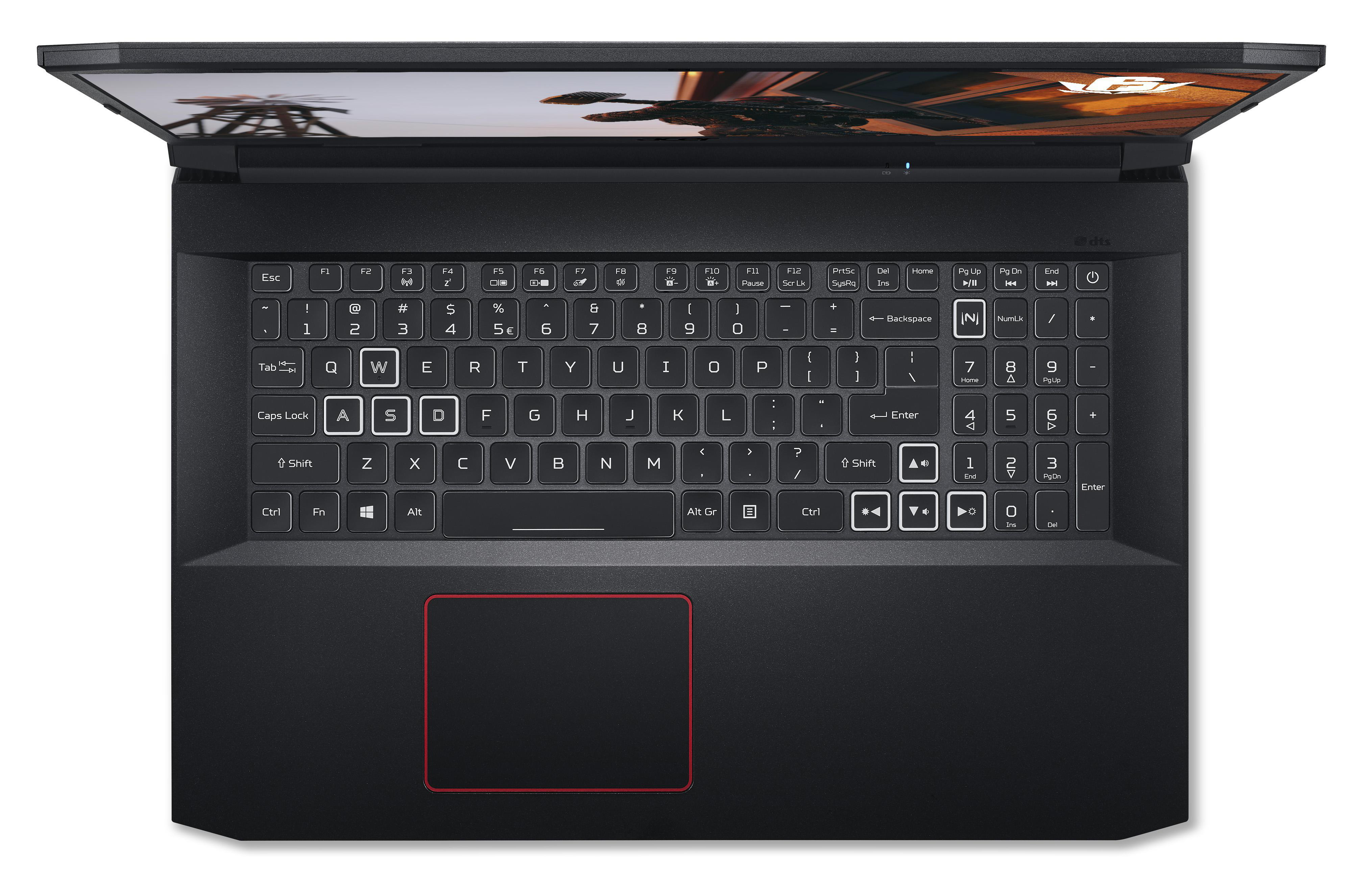 ACER Nitro 5 (AN517-52-74H8) mit 120 Hz Display &  RGB Tastaturbeleuchtung - 17,3 Zoll - Intel® Core™ i7 i7-10750H - 16 GB - 512 GB - NVIDIA GeForce RTX™ 3060 - Windows 10 Home (64 Bit)