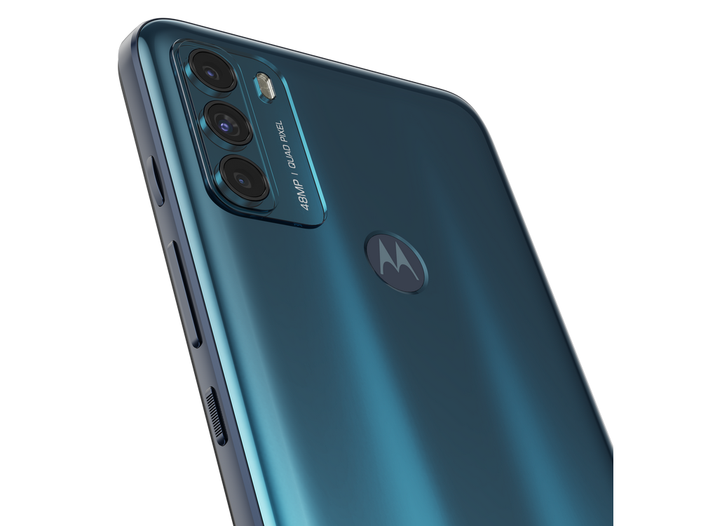 motorola G50 5G, Verde, 128 GB, 4 GB RAM, 6.5" HD+, IPS LCD, 90 Hz, Snapdragon 480, 5000 mAh, Android