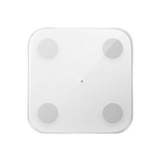 Báscula de baño - Xiaomi Mi Body Composition Scale 2, Hasta 150 kg, Blanco