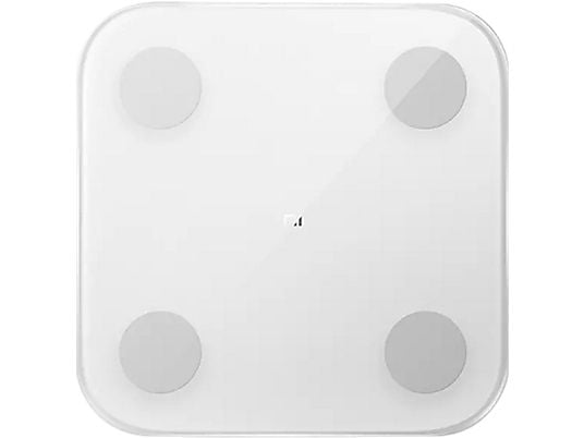 Báscula de baño - Xiaomi Mi Body Composition Scale 2, Hasta 150 kg, Blanco