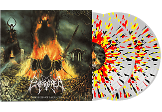 Enthroned - Prophecies Of Pagan Fire (Red, Yellow & Black Splatter Vinyl) (Vinyl LP (nagylemez))