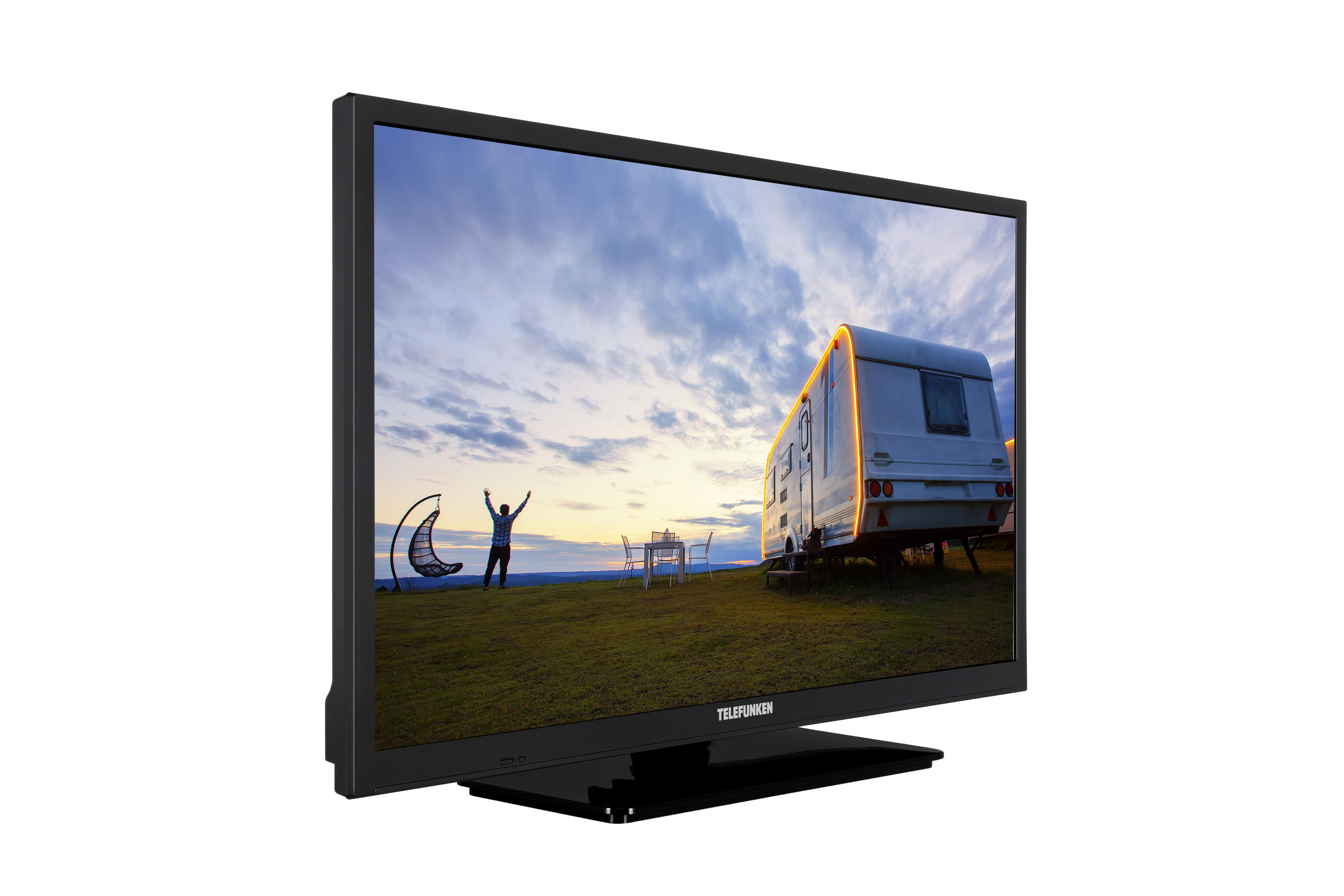 TELEFUNKEN L 24 H 553 R1 CWV LED TV (Flat, 24 Zoll / 60 cm, HD-ready, SMART TV)