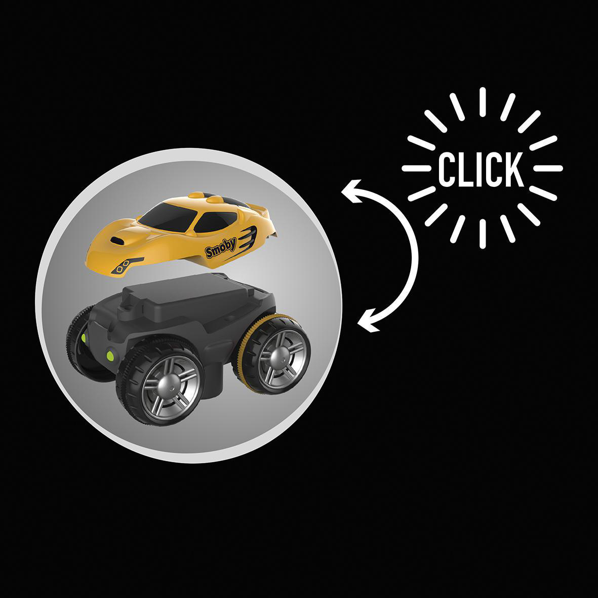 SMOBY FleXtreme Spielzeugrennauto, Gelb