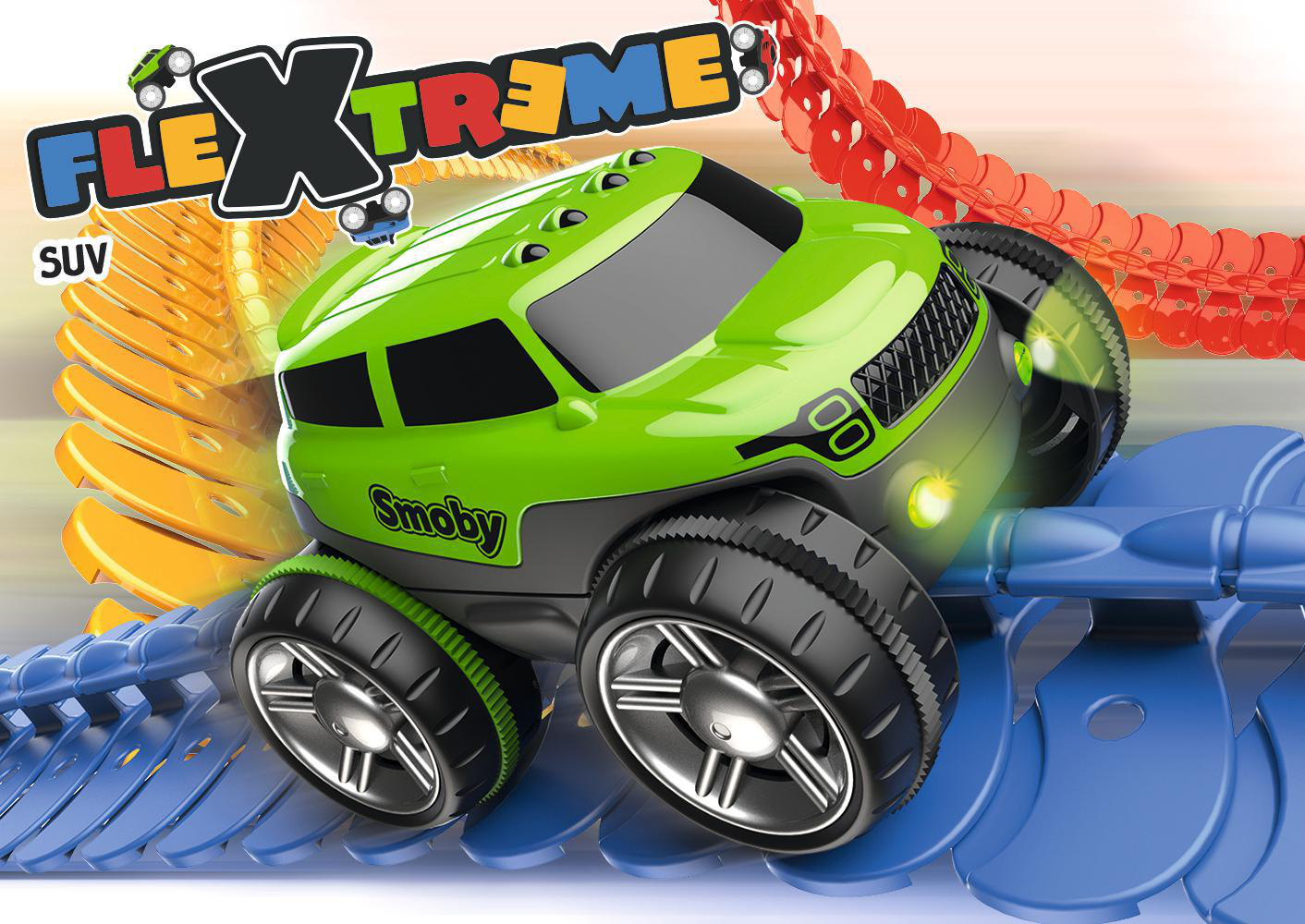 SMOBY FleXtreme Spielzeugautos, Mehrfarbig