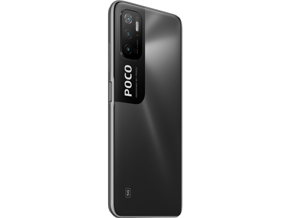 Móvil - POCO M3 Pro 5G, Negro, 64 GB, 4 GB RAM, 6.5" Full HD+, MediaTek Dimensity 700, 5000 mAh, Android 11