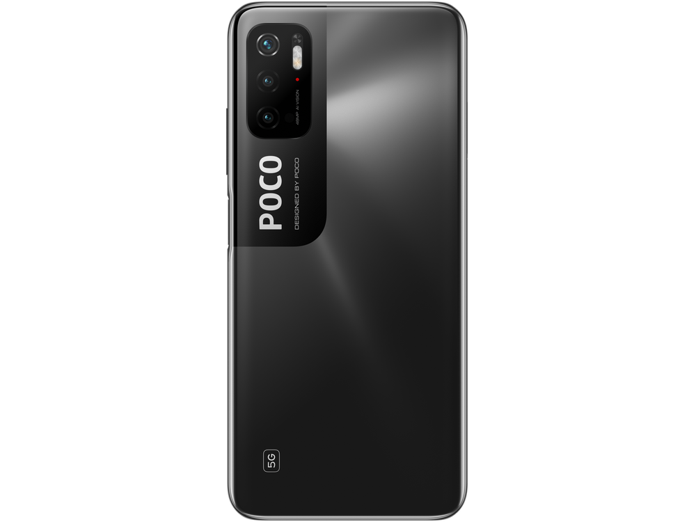 POCO M3 Pro 5G, Negro, 128 GB, 6 GB RAM, 6.5" Full HD+, MediaTek Dimensity 700, 5000 mAh, Android 11