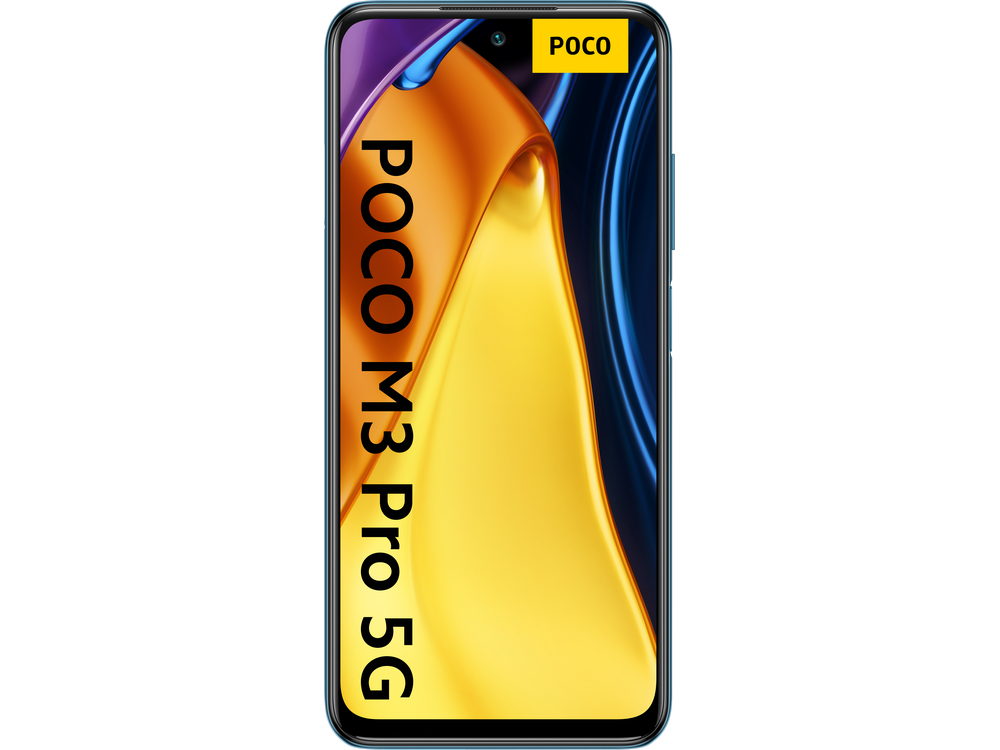 POCO M3 Pro 5G, Azul, 128 GB, 6 GB RAM, 6.5" Full HD+, MediaTek Dimensity 700, 5000 mAh, Android 11