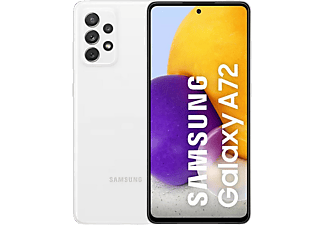 Móvil - Samsung Galaxy A72, Blanco, 128 GB, 6 GB RAM, 6.7" Full HD+, Octa-core, 5000 mAh, Android 11
