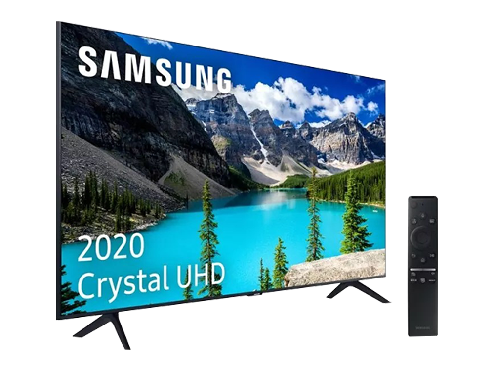 TV LED 82" - Samsung 82TU8005, UHD, Procesador Crystal 4K, HDR10+, One Remote Control, Ambient Mode