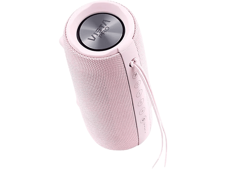 Altavoz inalámbrico  Vieta Pro Upper 2, Bluetooth, Autonomía de hasta 10  h, Rosa