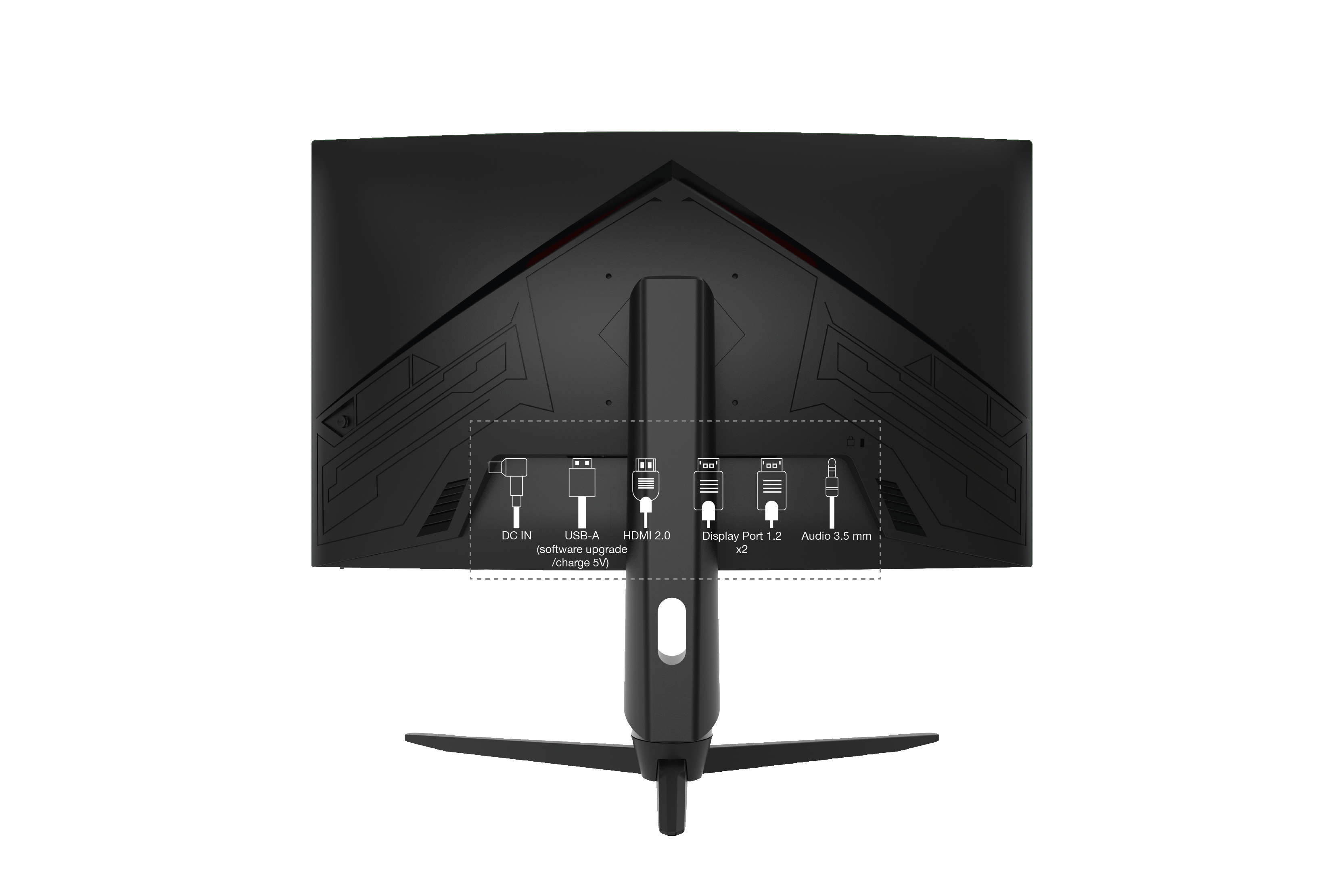 PEAQ PMO G270-CQK  27 Zoll  WQHD  Gaming Monitor  1 ms Reaktionszeit  