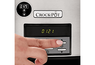 Olla - Crock-Pot CSC063X, De cocción lenta, 320 W, 7.5 l, Inox