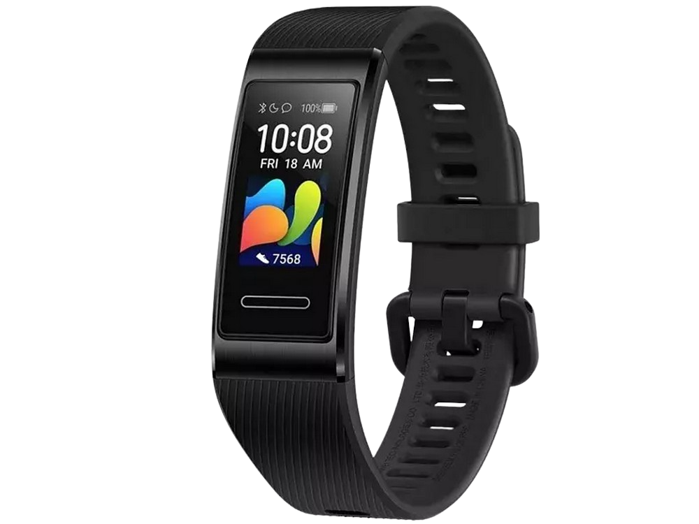 Pulsera de actividad - Huawei Band 4 Pro, AMOLED, Acelerómetro, Giroscopio, Proximidad, Negro