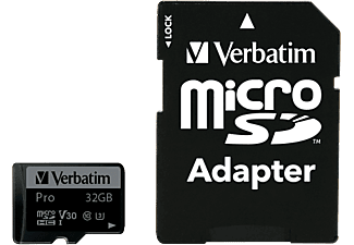 VERBATIM Pro microSDHC memóriakártya 32 GB (47041)