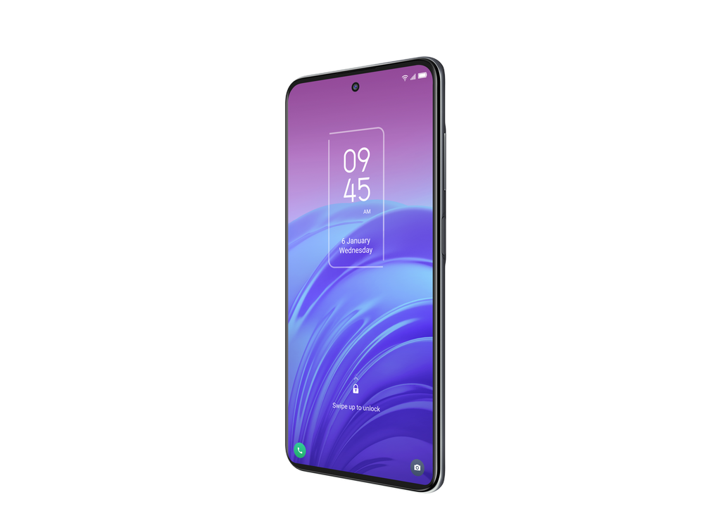 TCL 20L, Negro, 128 GB, 4 GB, 6.67" FHD+, Qualcomm®Snapdragon™662, 5000 mAh, Carga rápida 18W, Android
