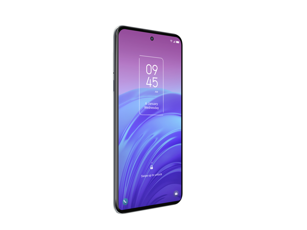 TCL 20L, Negro, 128 GB, 4 GB, 6.67" FHD+, Qualcomm®Snapdragon™662, 5000 mAh, Carga rápida 18W, Android