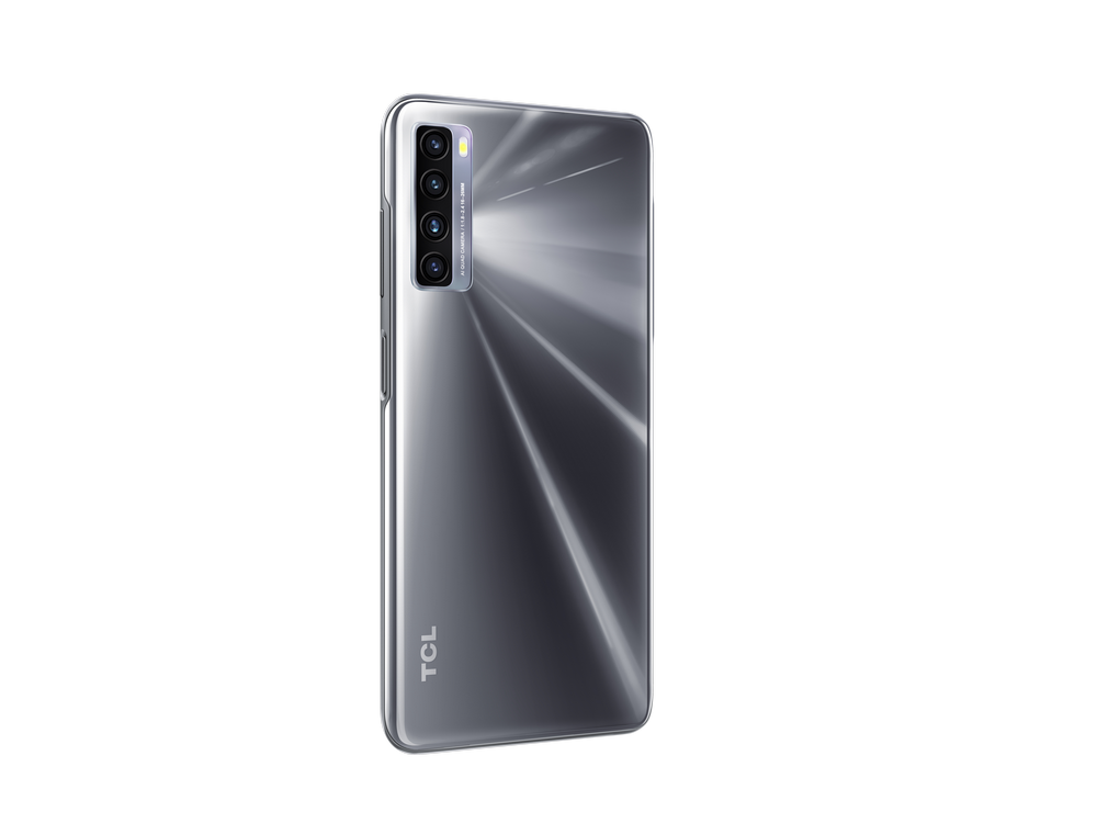TCL 20L, Negro, 128 GB, 4 GB, 6.67" FHD+, Qualcomm®Snapdragon™662, 5000 mAh, Carga rápida 18W, Android