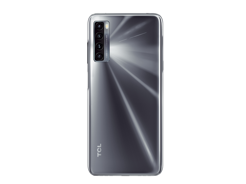 TCL 20L, Negro, 128 GB, 4 GB, 6.67" FHD+, Qualcomm®Snapdragon™662, 5000 mAh, Carga rápida 18W, Android