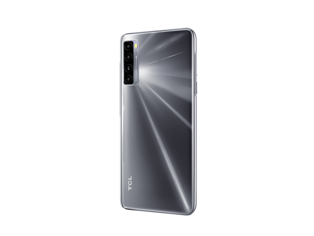 TCL 20L, Negro, 128 GB, 4 GB, 6.67" FHD+, Qualcomm®Snapdragon™662, 5000 mAh, Carga rápida 18W, Android