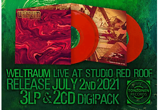 Weltraum - Live at Studio Red Roof (3LP Red Vinyl)  - (Vinyl)
