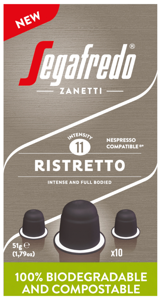 SEGAFREDO Kaffeekapsel Kaffeekapseln 10 Stück, 10 Stk., Kompatibles System: Nespresso
