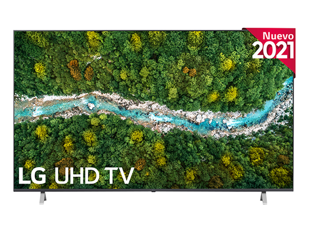 Tv Lg 75up77006lb led 75 191 cm 4k ultra smart 75up77006lb.aeu uhd quadcore webos 6.0 asistentes de voz ai sound hdr gris 1893 hdr10