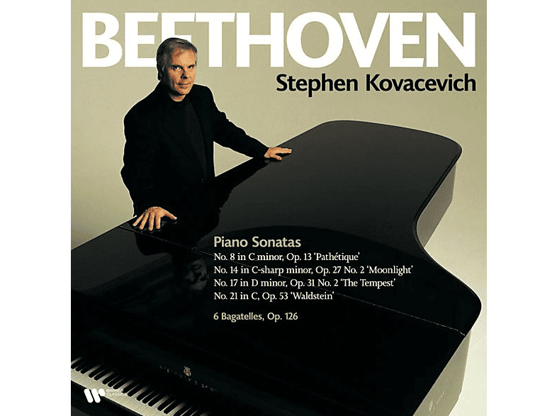 Stephen Kovacevich – Klaviersonaten 8,14,17 And 21 – (Vinyl)