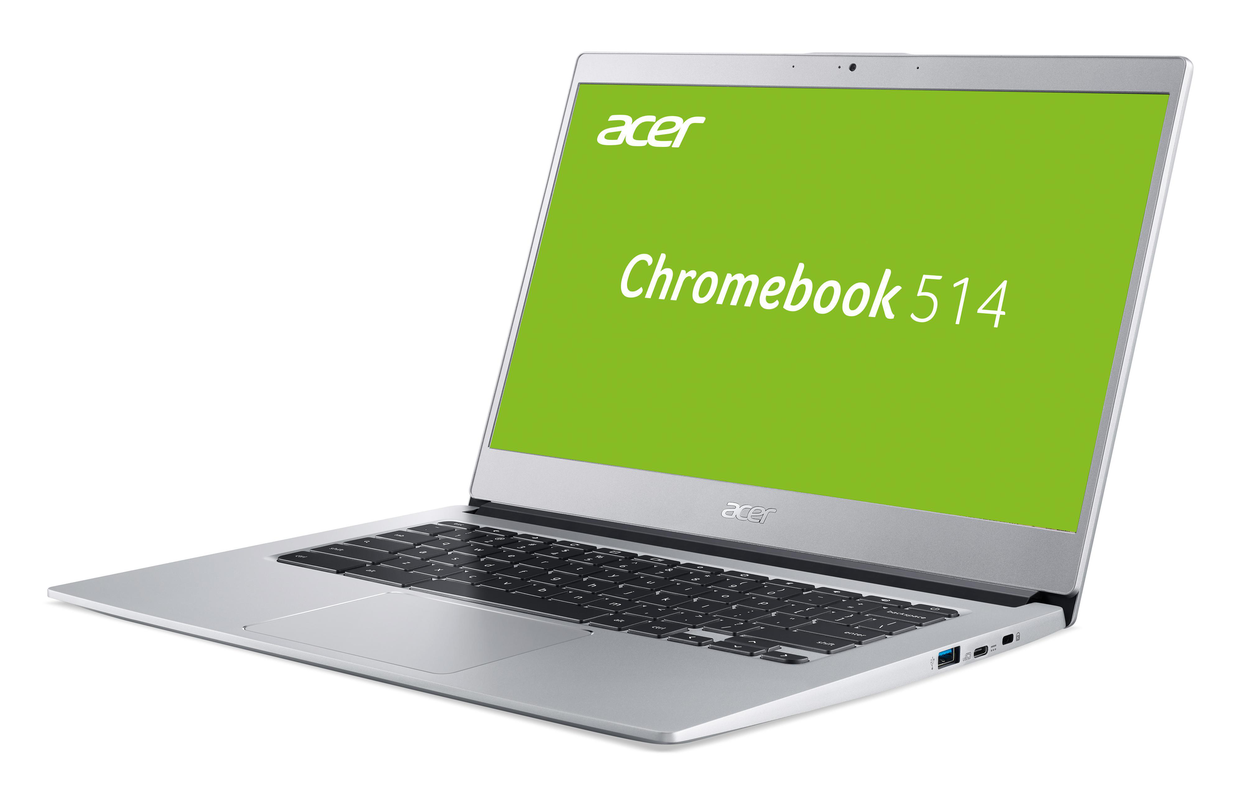 ACER Chromebook 514 (CB514-1HT-P3GK) Aluminium-Unibody - 14 Zoll - Intel® Pentium® N4200 - 4 GB - 64 GB - Intel® HD 505 - Google ChromeOS