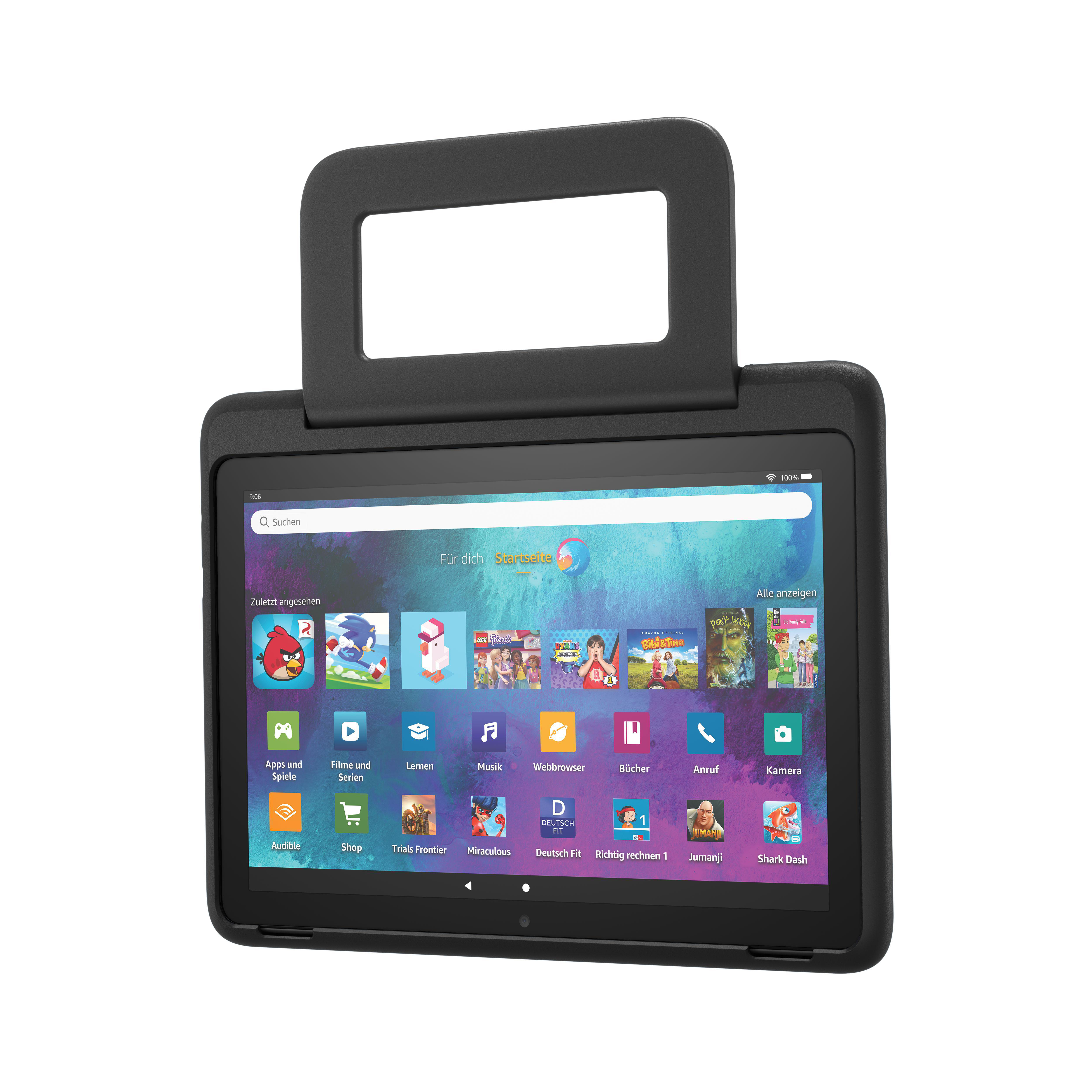 AMAZON FIRE HD 10 KIDS PRO, Tablet, 32 GB, 10,1 Zoll, Schwarz