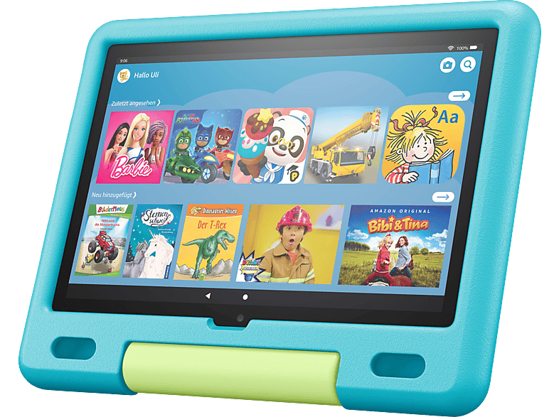 AMAZON FIRE HD 10 KIDS 10 IN MT8183/32GB AQUA CASE, Tablet, 32 GB, 10,1 Zoll, Aqua Tablet, 32