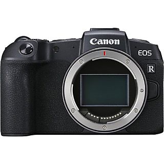 Cámara EVIL - Canon EOS RP, 26.2 MP, 7.50 cm, 4K, CMOS, WiFi, Bluetooth, 5 fps, Negro