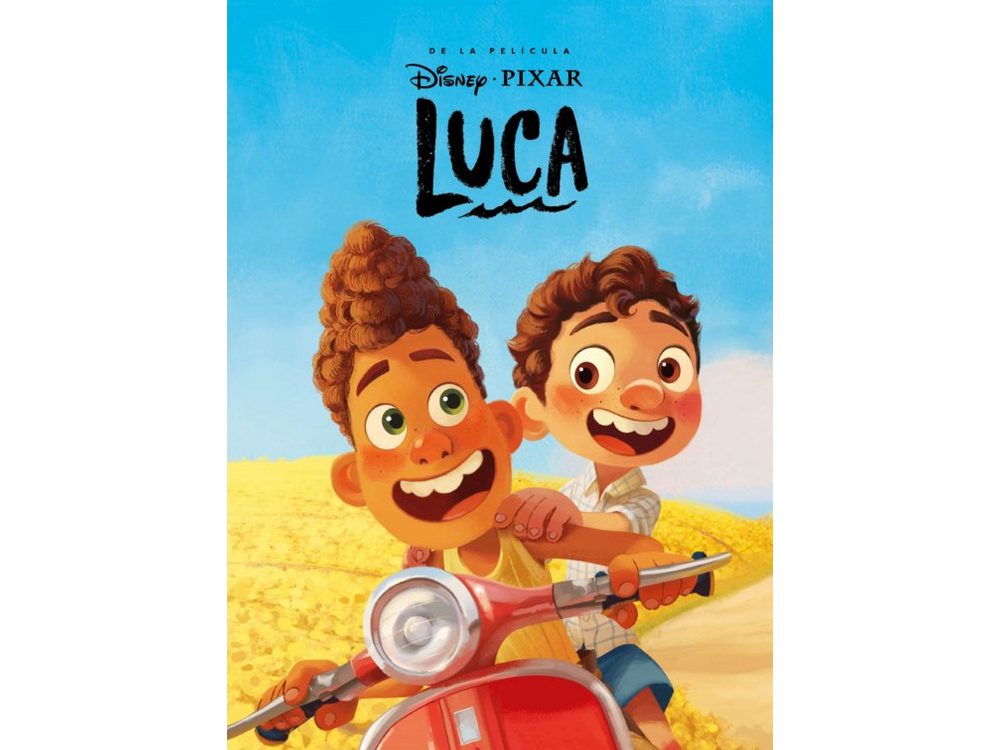 Libro Luca. De pegatinas disney español tapa blanda el