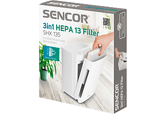 SENCOR SHX 135 HEPA 13 filter, 3 az 1-ben, SHA 6400WH légtisztítóhoz
