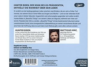 Matthias Hinz | Matthias Hinz - Beautiful Things - (MP3-CD) Hörbücher ...