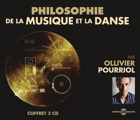 A CD cover with a golden circular design. Text is at the top and the bottom. A man's face in the corner.