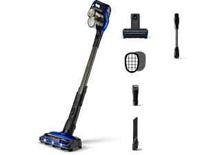PHILIPS XC8049/01 Şarjlı Dik Süpürge Gri/Lacivert