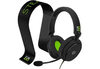 STEALTH C6-100 - Gaming Headset + Kopfhörerstand (Schwarz/Grün)