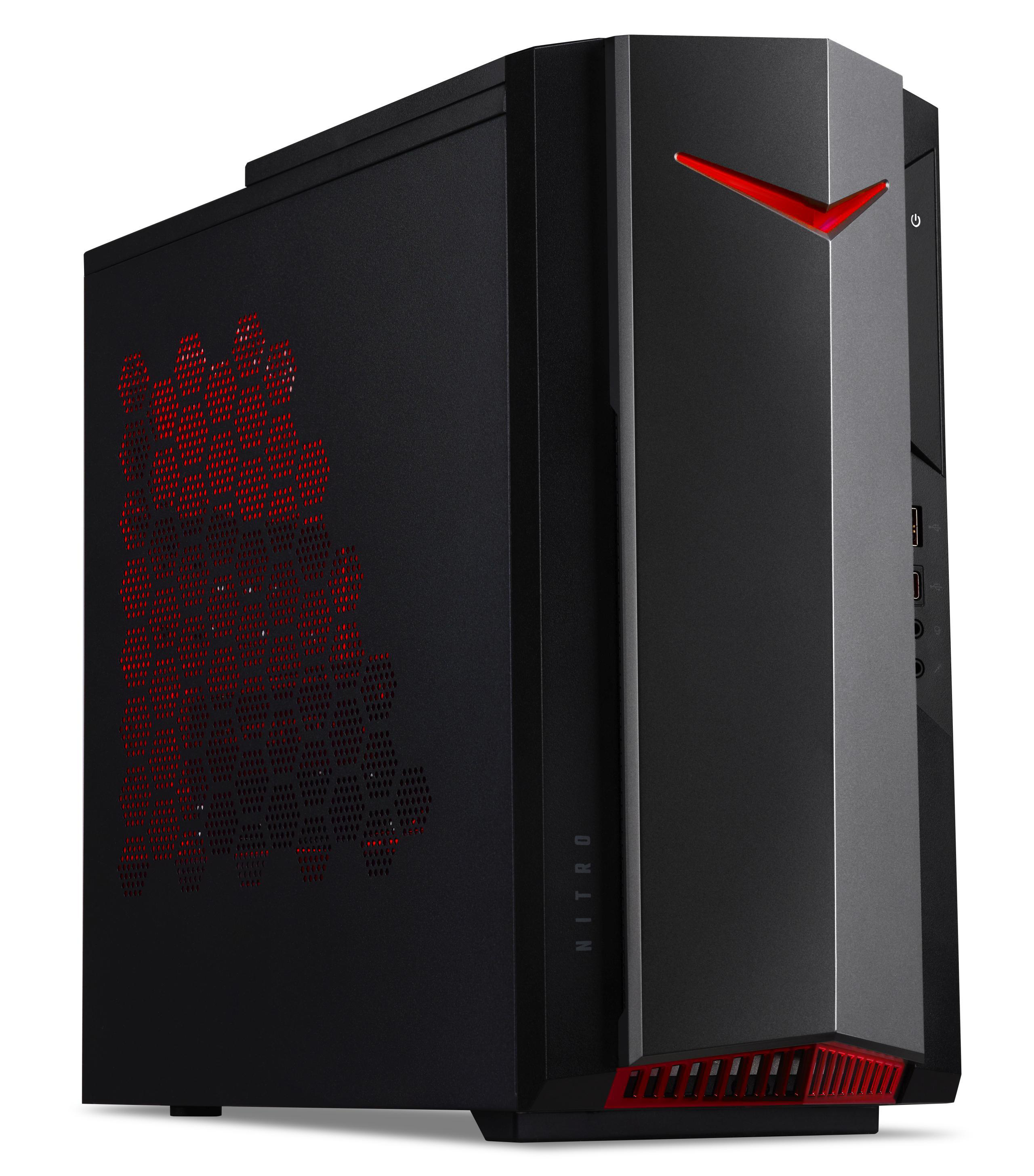 ACER Acer Nitro 50 (N50-620) - Intel® Core™ i7 i7-11700F - 16 GB - 1,024 GB - NVIDIA GeForce RTX™ 3060 - Windows 10 Home (64 Bit)