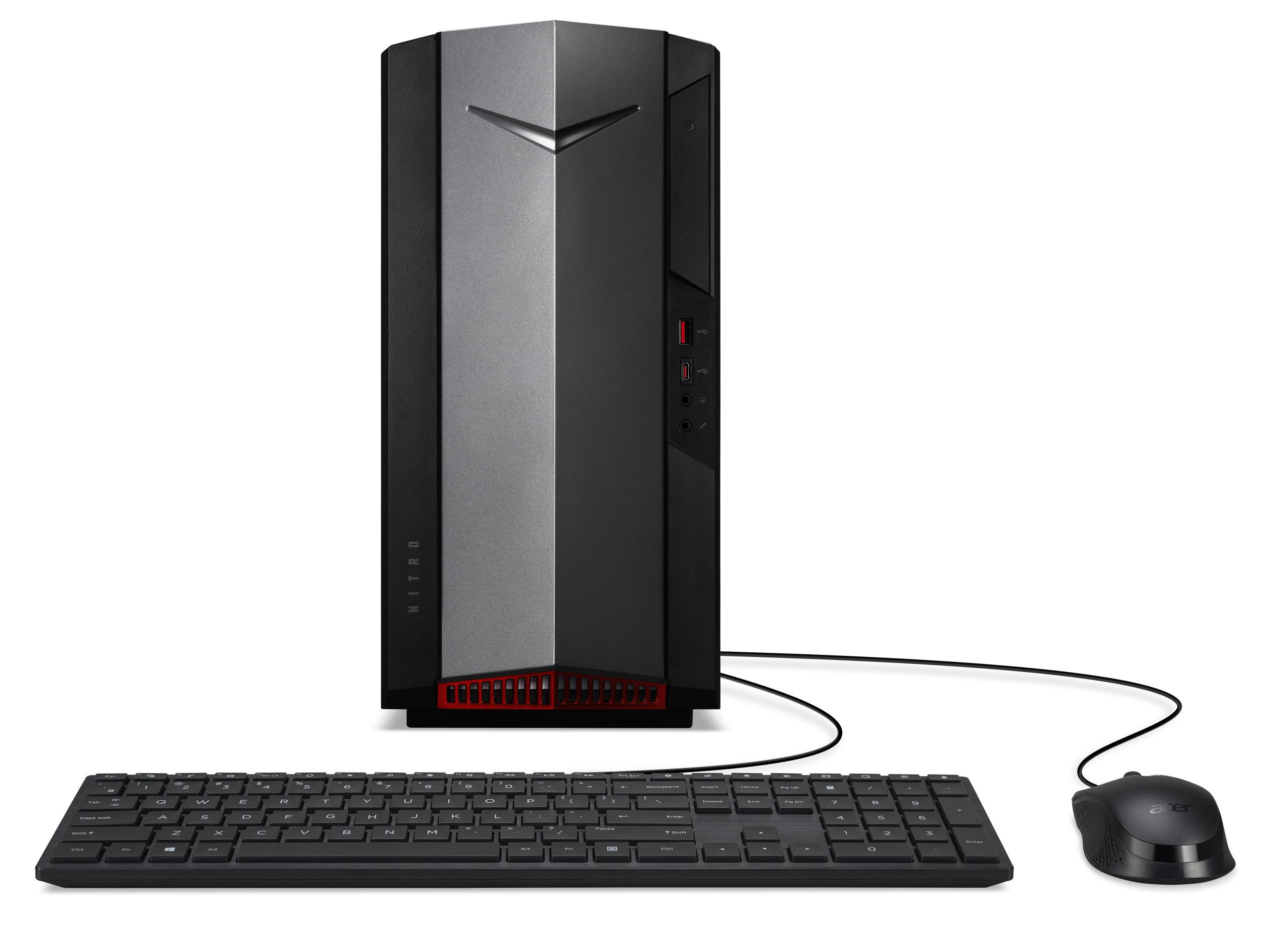 ACER Acer Nitro 50 (N50-620) - Intel® Core™ i7 i7-11700F - 16 GB - 1,024 GB - NVIDIA GeForce RTX™ 3060 - Windows 10 Home (64 Bit)