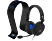 STEALTH C6-100 - Casque de jeu + Support de casque (Bleu/Noir)