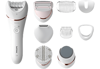 PHILIPS BRE740/10 - Epilierer (Rosa/Weiss)
