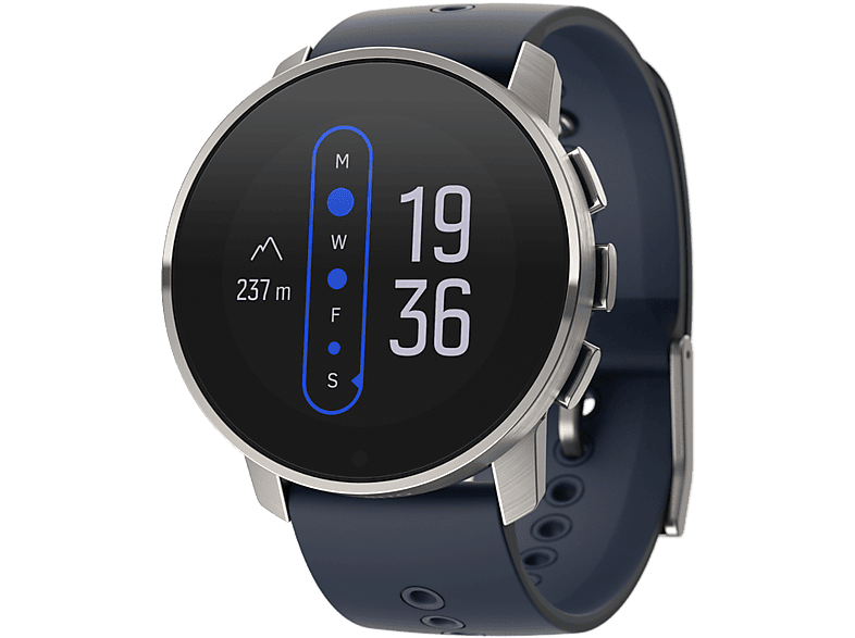 Reloj deportivo - Suunto 9 Peak Granite Blue Titanium, 14 días, 80 Modos, Bluetooth, GPS, Resistente al agua