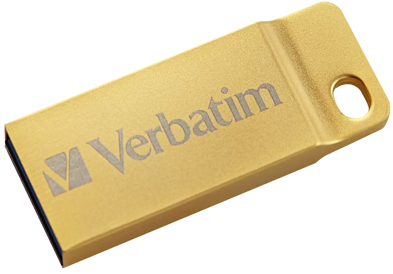 VERBATIM Executive Metal fém pendrive 64GB, arany (99106)
