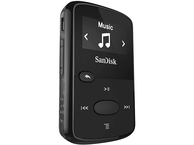 SANDISK Clip Jam™ MP3-Player (8 GB, Schwarz)