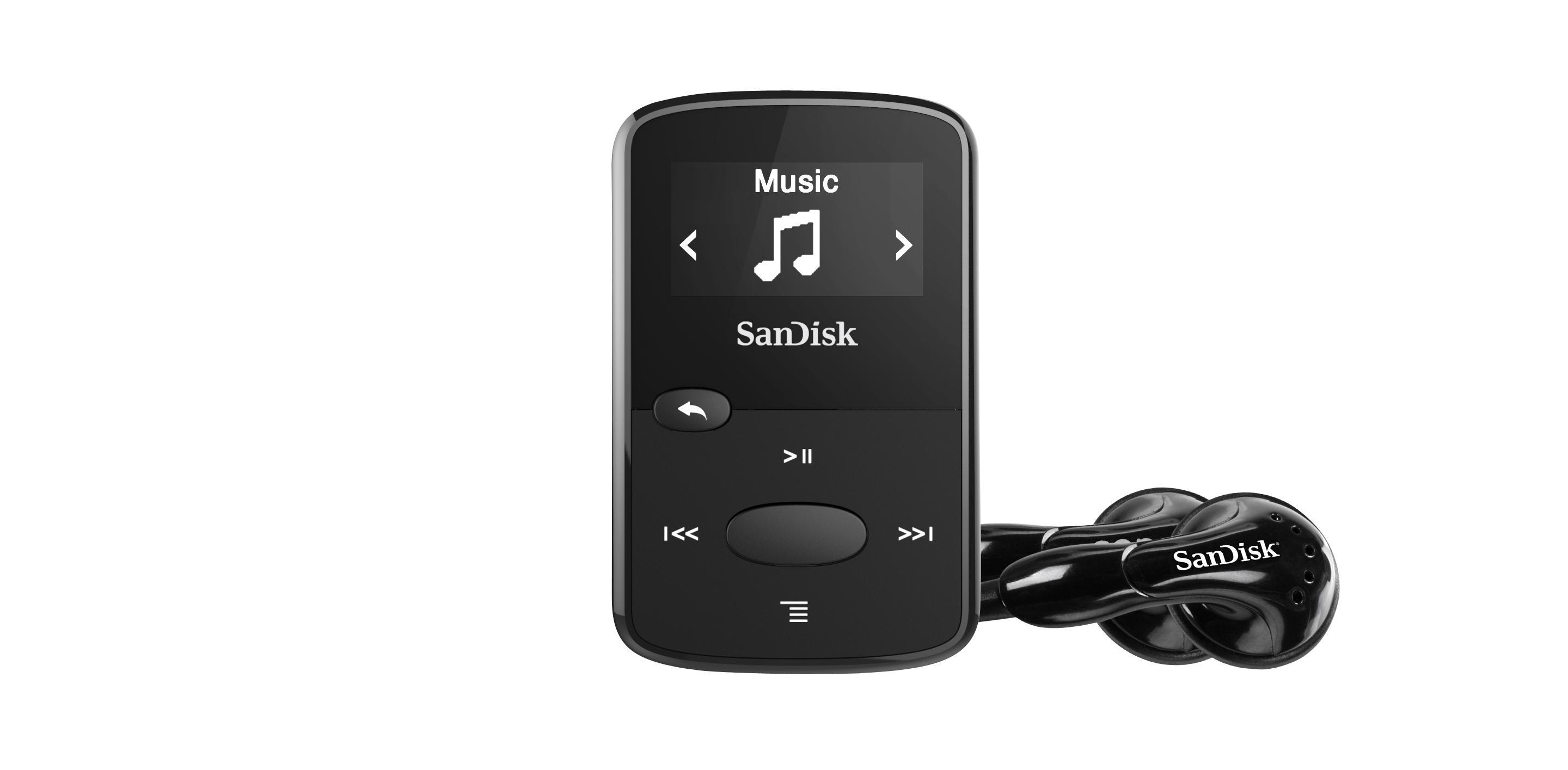 GB, Jam™ (8 Schwarz) SANDISK MP3-Player Clip