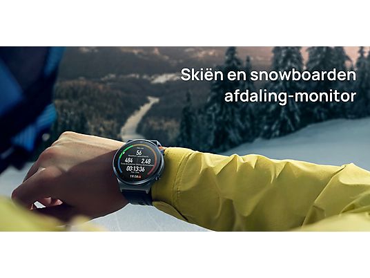 HUAWEI Watch GT 2 Pro Sport Grijs/Zwart