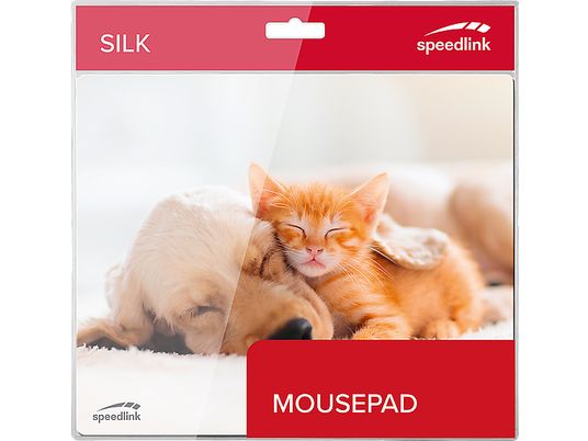 SPEEDLINK Silk - Dog & Cat - Gaming Mousepad (Mehrfarbig)