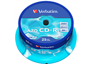 VERBATIM DataLife Plus CD-R lemez 700 MB, 25 db hengeren (43352)