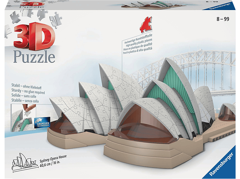 RAVENSBURGER Sydney Opera House 3D Puzzle Mehrfarbig