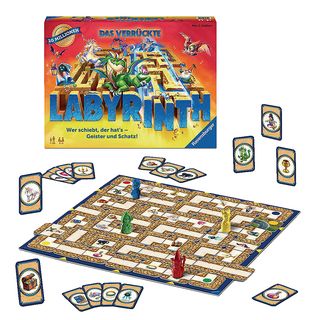 RAVENSBURGER Das verrückte Labyrinth Familienspiele/Spielemagazine Mehrfarbig